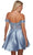 Alyce Paris 3141 - Lace-Applique Off-Shoulder Cocktail Dress Homecoming Dresses