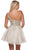 Alyce Paris 3150 - Lace Detailed One Shoulder Cocktail Dress Homecoming Dresses
