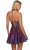 Alyce Paris 3166 - Embellished Halter Cocktail Dress Homecoming Dresses