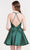 Alyce Paris - 3703 Fitted Halter Cocktail Dress Cocktail Dresses