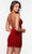 Alyce Paris 4597 - Open Back Sequin Cocktail Dress Cocktail Dresses