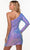 Alyce Paris 4608 - One Shoulder Sequin Cocktail Dress Cocktail Dresses