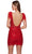 Alyce Paris 4614 - Plunging Lace Homecoming Dress Special Occasion Dress