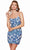 Alyce Paris 4625 - Sequin Sleeveless Cocktail Dress Party Dresses 000 / Periwinkle-Diamond White