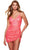 Alyce Paris 4629 - V-Neck Tulip Hem Cocktail Dress Prom Dresses 000 / Neon Purple