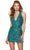Alyce Paris 4642 - Sequin Halter Homecoming Dress Special Occasion Dress 000 / Jade