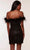 Alyce Paris 4649 - Off-Shoulder Sequin Cocktail Dress Cocktail Dresses