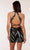 Alyce Paris 4655 - Plunging Halter Sequin Cocktail Dress Special Occasion Dress