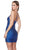 Alyce Paris 4657 - Deep V-Neck Sparkly Cocktail Dress Special Occasion Dress