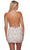 Alyce Paris 4666 - Floral Beaded Lace-Up Cocktail Dress Party Dresses