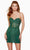 Alyce Paris 4670 - Beaded Sweetheart Homecoming Dress Prom Dresses 000 / Pine