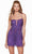 Alyce Paris 4671 - Plunging Beaded Cocktail Dress Prom Dresses 000 / Purple