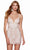Alyce Paris 4673 - Beaded Sheath Homecoming Dress Special Occasion Dress 000 / Rosewater