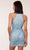 Alyce Paris 4682 - Fringe Detail Halter Cocktail Dress Party Dresses