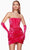 Alyce Paris 4692 - Strapless Ruched Velvet Homecoming Dress Special Occasion Dress