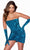 Alyce Paris 4692 - Strapless Ruched Velvet Homecoming Dress Special Occasion Dress