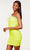 Alyce Paris 4728 - Feather Trimmed Homecoming Dress Special Occasion Dress 000 / Citronelle