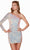 Alyce Paris 4771 - Sequined One Shoulder Cocktail Dress Prom Dresses 000 / Shell