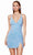 Alyce Paris 4772 - Lace Up Back Sequin Dress Special Occasion Dress 000 / Light Periwinkle