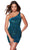Alyce Paris 4774 - Sequin One Shoulder Homecoming Dress Special Occasion Dress 000 / Dragonfly