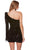 Alyce Paris 4793 - Feather Cuff Sequin Cocktail Dress Special Occasion Dress