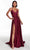 Alyce Paris 60453 - Cut Out V-Neck Evening Gown Bridesmaid Dresses 00 / Blush
