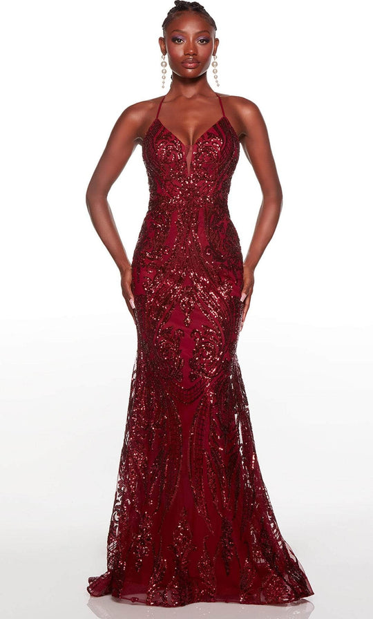 Alyce Paris 61424 - Sequin Motif Prom Gown