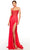 Alyce Paris 61469 - Embroidered Scoop Neck Prom Dress Ball Gowns 000 / Watermelon