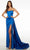 Alyce Paris 61522 - Corset Bodice Sleeveless Prom Gown Special Occasion Dress 000 / Royal
