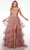Alyce Paris 61525 - Plunging Sweetheart Tiered Prom Gown Prom Dresses 000 / Rosewood