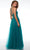 Alyce Paris 61541 - Floral Lace Applique A-line Prom Dress