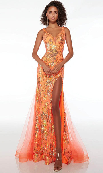 Alyce Paris 61549 - Sequin Sheath Evening Dress Couture Candy Alyce Paris 61549 - Sequin Sheath Evening Dress Couture Candy