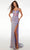Alyce Paris 61551 - V-Neck Sparkly Prom Gown with Slit Special Occasion Dress