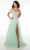 Alyce Paris 61561 - Plunging V-Neck Tulle Prom Gown Special Occasion Dress