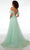 Alyce Paris 61561 - Plunging V-Neck Tulle Prom Gown Special Occasion Dress