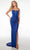 Alyce Paris 61605 - Metallic Plunging V-Neck Prom Gown Prom Dresses