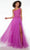 Alyce Paris 61624 - Lace Appliqued Asymmetric Prom Gown Special Occasion Dress