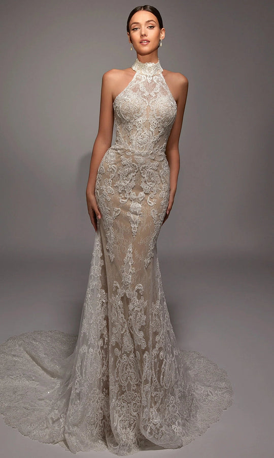 Alyce Paris 7159 - Lace Mermaid Bridal Gown