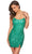 Alyce Paris 84002 - Sequin Scoop Cocktail Dress Special Occasion Dress 000 / Emerald