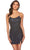 Alyce Paris 84002 - Sequin Scoop Cocktail Dress Special Occasion Dress 000 / Midnight