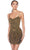 Alyce Paris 84010 - Beaded Lace-Up Back Cocktail Dress Party Dresses