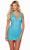 Alyce Paris 84016 - Embellished Halter Homecoming Dress Special Occasion Dress 000 / Caribbean