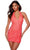 Alyce Paris 84016 - Embellished Halter Homecoming Dress Special Occasion Dress 000 / Light Watermelon