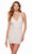 Alyce Paris 84017 - Sleeveless Beaded Cocktail Dress Special Occasion Dress 000 / Rosewater