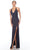 Alyce Paris 88001 - Open Style Back Evening Dress Special Occasion Dress 000 / Midnight
