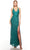 Alyce Paris 88001 - Spaghetti Strap Sequin Prom Dress Special Occasion Dress 000 / Jade