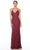 Alyce Paris 88009 - Bead Embellished Evening Dress Special Occasion Dress 000 / Port
