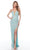 Alyce Paris 88011 - Plunging Neck Embellished Evening Dress Prom Dresses