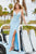 Amarra - 20019 Jersey Deep V-Neck Junior Prom Trumpet Dress Prom Dresses