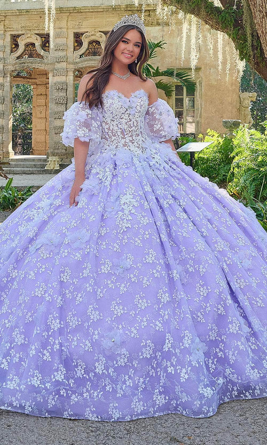 Amarra 54206 - Embroidered Strapless Ballgown